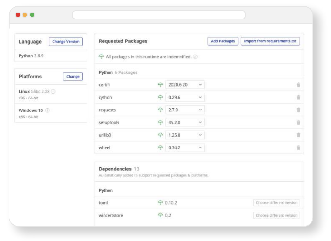 package management Python