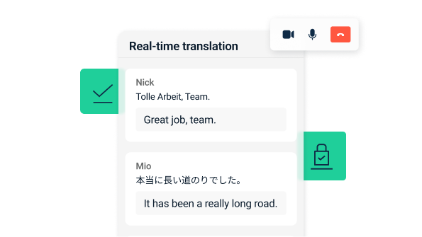 DeepL Voice for Meetings