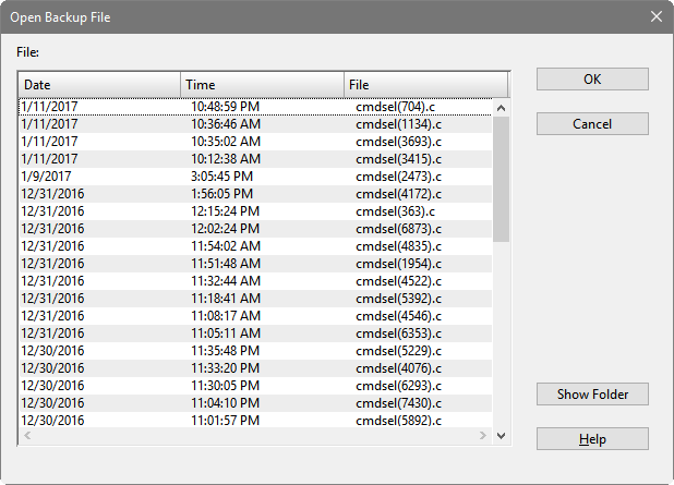 Backup File Management image