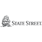 State Street ロゴ グレースケール