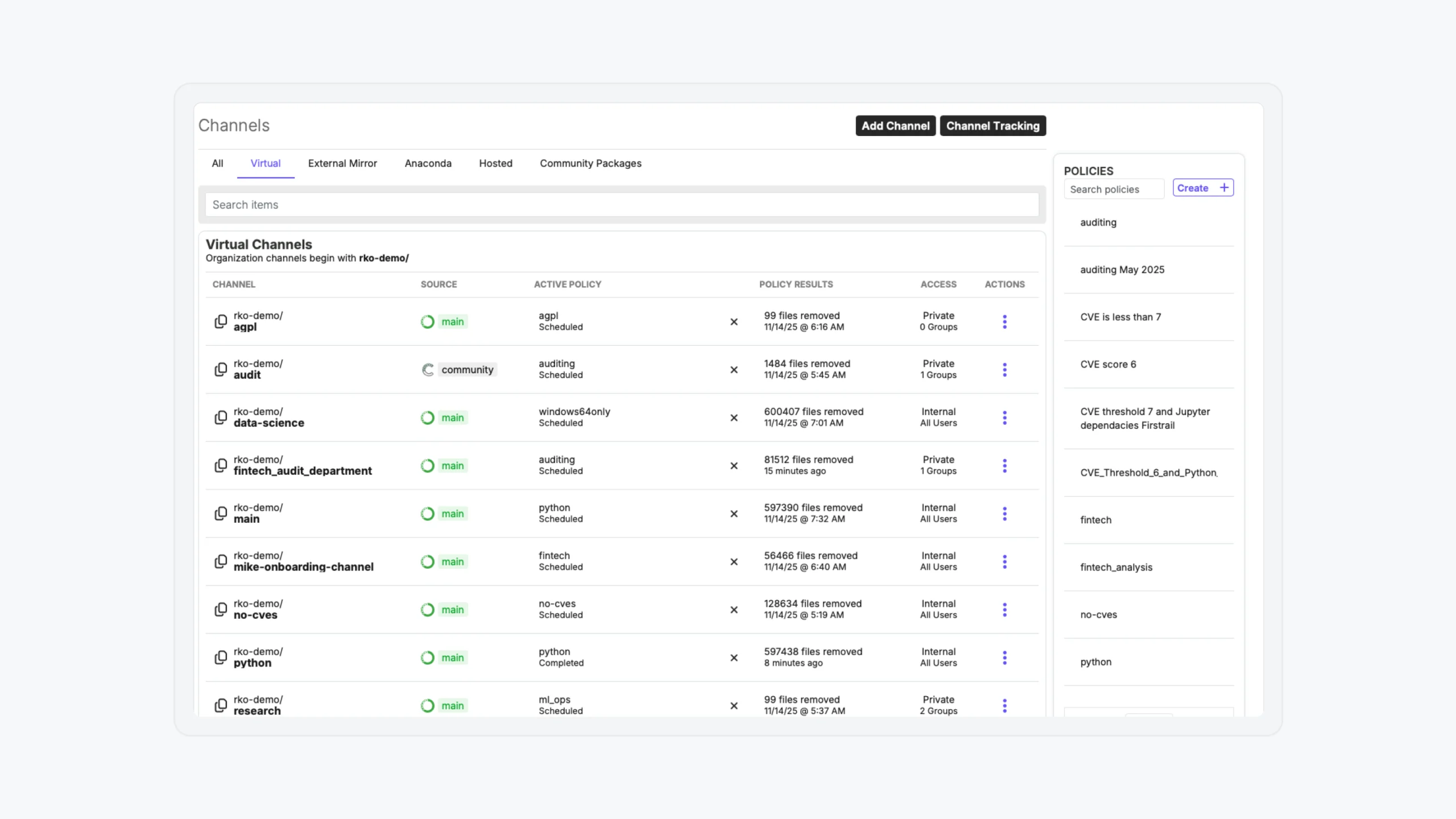 Anaconda Trusted Distribution