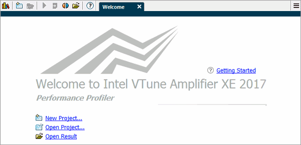 インテル VTune Amplifier XE 2017 for Linux 入門ガイド - ステップ 1: インテル VTune Amplifier XE の開始