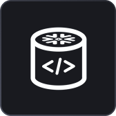 Snowflake Database Icon