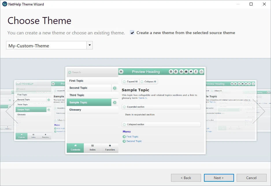 Doc-To-Help Themes