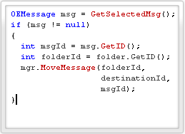 oeapi toolbar sample