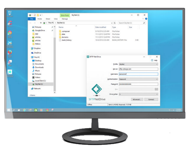 SFTP Net Drive