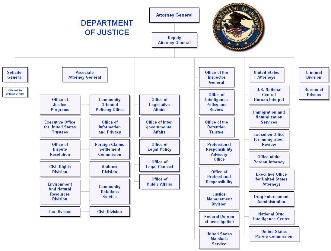 Doj Antitrust Division Org Chart