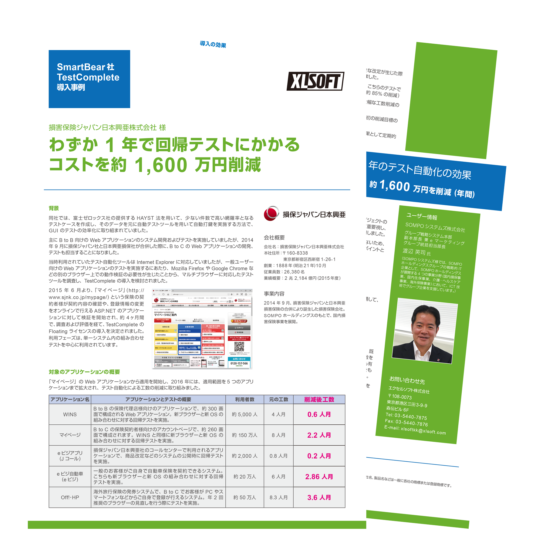 SOMPO Japan 導入事例