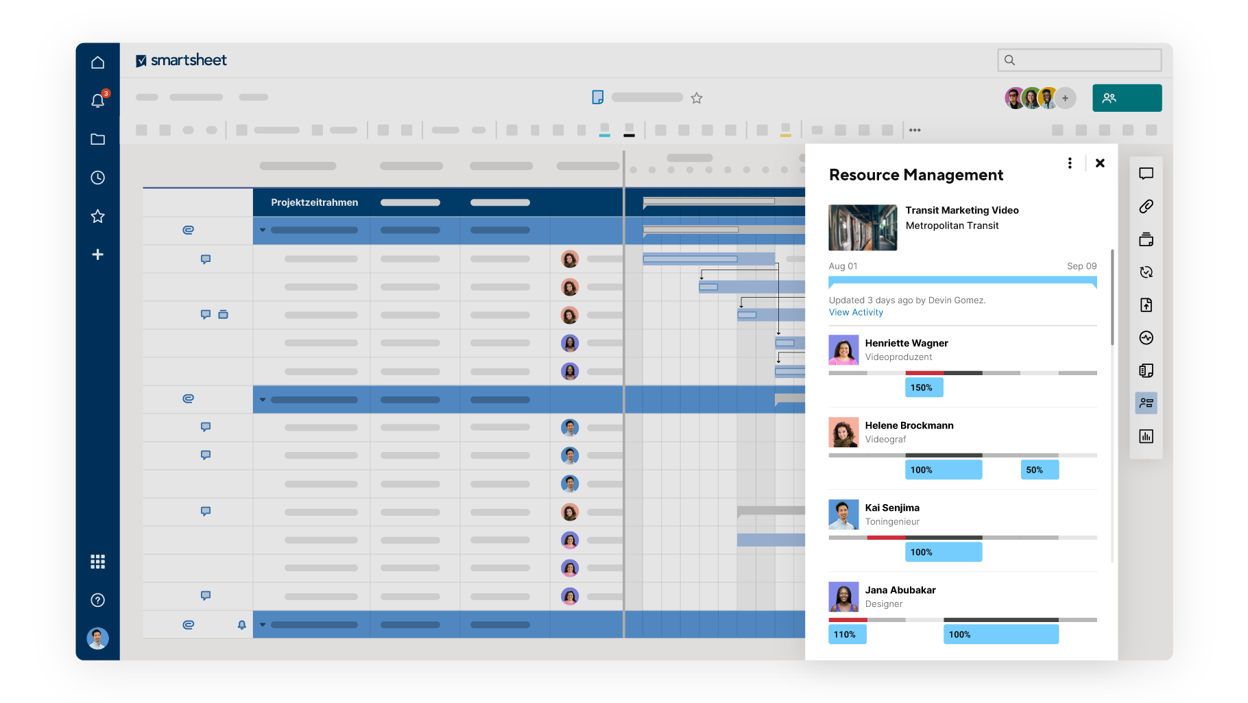 Smartsheet 日本正規代理店エクセルソフト