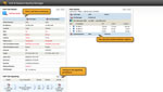 Screenshot of VoIP monitoring capabilites. Monitoring VoIP call performance.