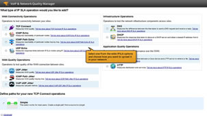 Screenshot of automatic IP SLA monitor set up.